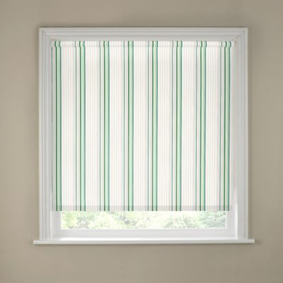 Stripe Roller Blind - 2ft - Teal.
